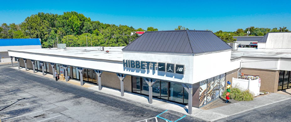 Hibbett storefront at Brainerd Park